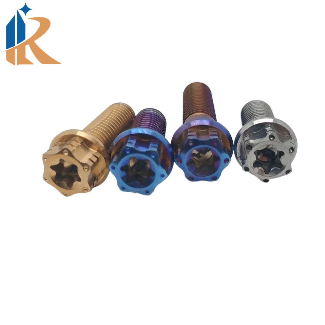 Motorcycle M5 M6 M8 Titanium Torx Head Bolt for Motorcycle Burnt Gold - Image 2